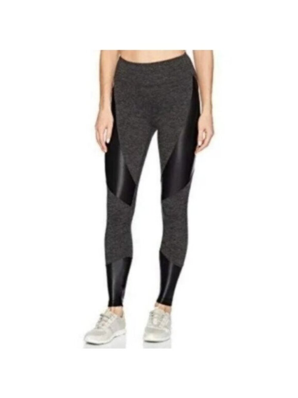 Koral | Forge Mid Rise Athletic Active Dark Heather Gray Leggings